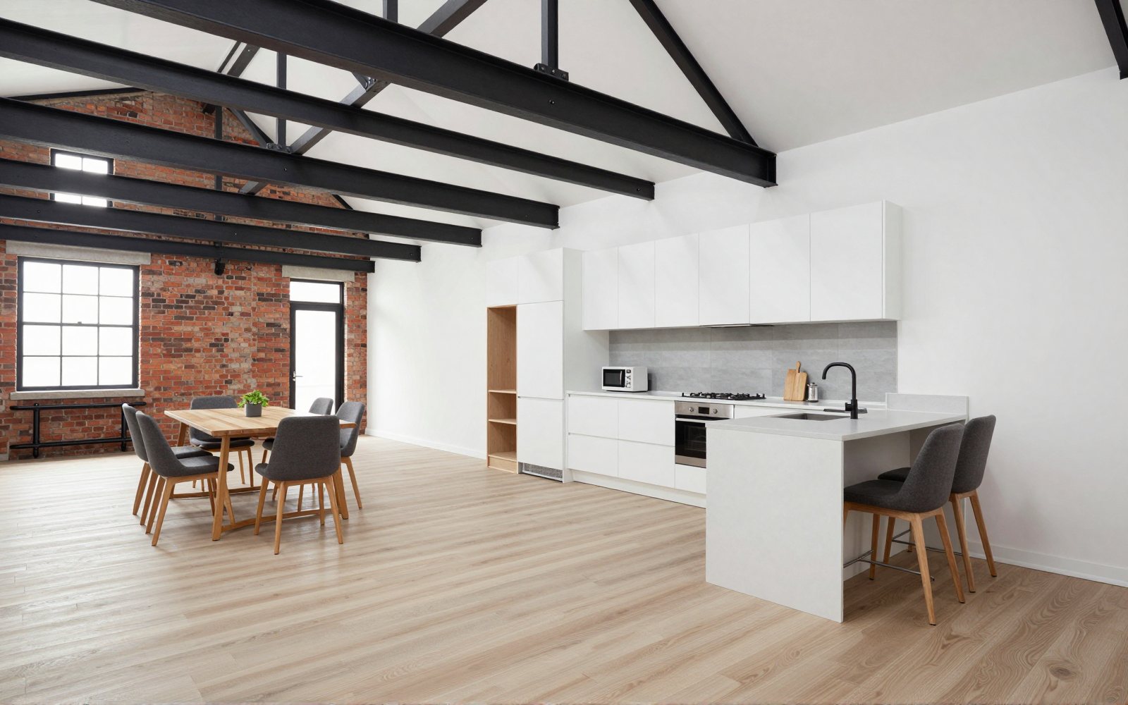 Loft w dawnej fabryce, 2 poziomy — zdjęcie 2